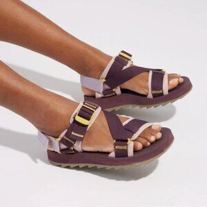 Merrell Alpine Retro Style Strap Sandals, Mauve, 9